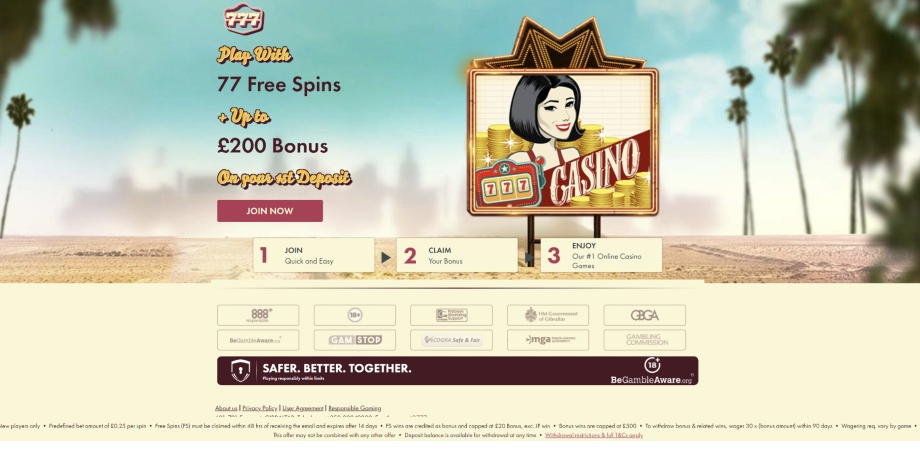 777 casino free spins usa
