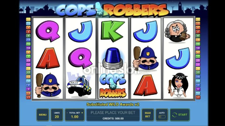 cops and robbers slot games