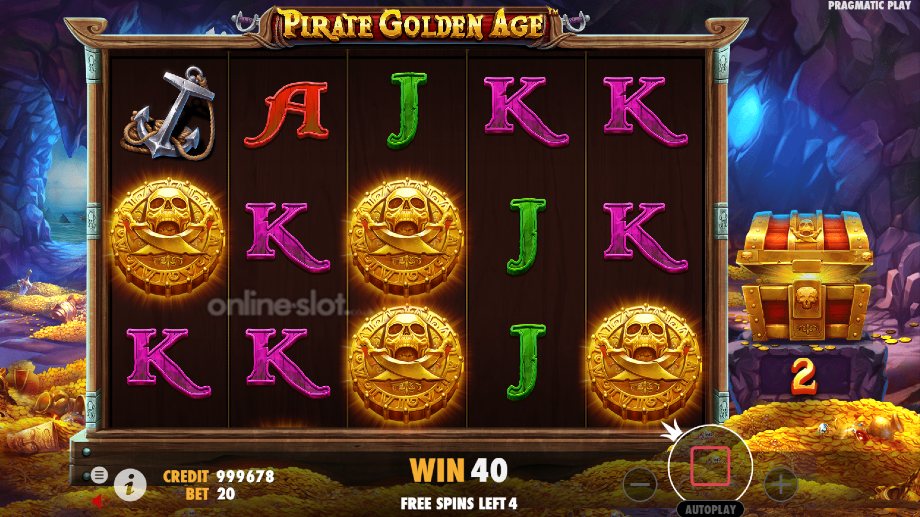 Pirate Golden Age Slot ᐈ Review + Demo ᐈ Pragmatic Play